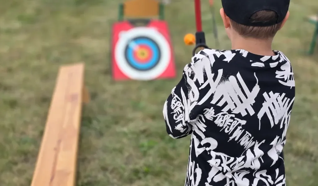 Strefa sportu i integracji podczas eventu