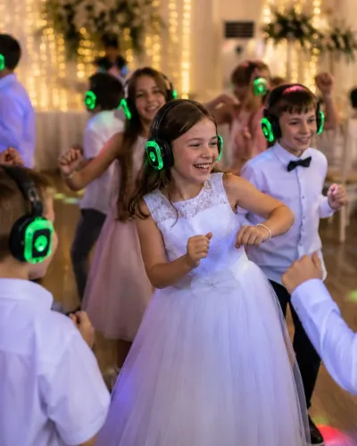 Silent disco na komunię