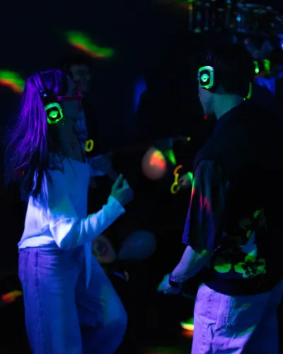 Silent disco na półkolonie