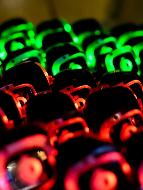 Słuchawki i nadajniki Silent Disco gotowe do wydarzenia